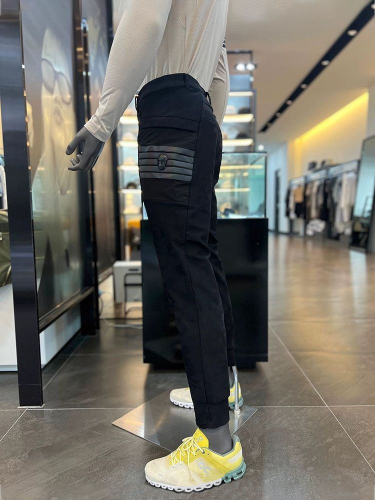 AMAZINGCRE Men Pants FW Korean Golf Apparel Men's Outdoor Athleisure Fashion Pants