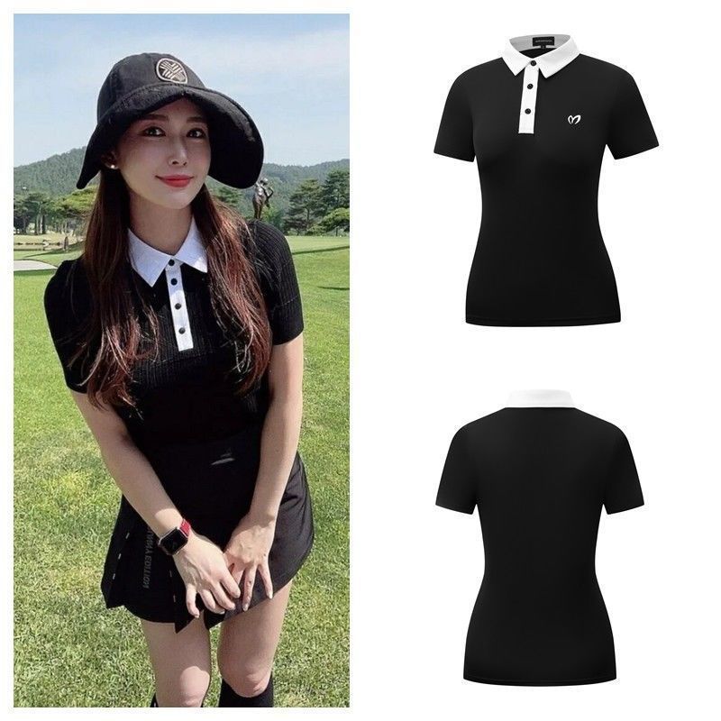 Master Bunny Edition Golf Women FW Long Sleeve T-Shirt Outdoor Sportswear Slim Stretch Quick Dry