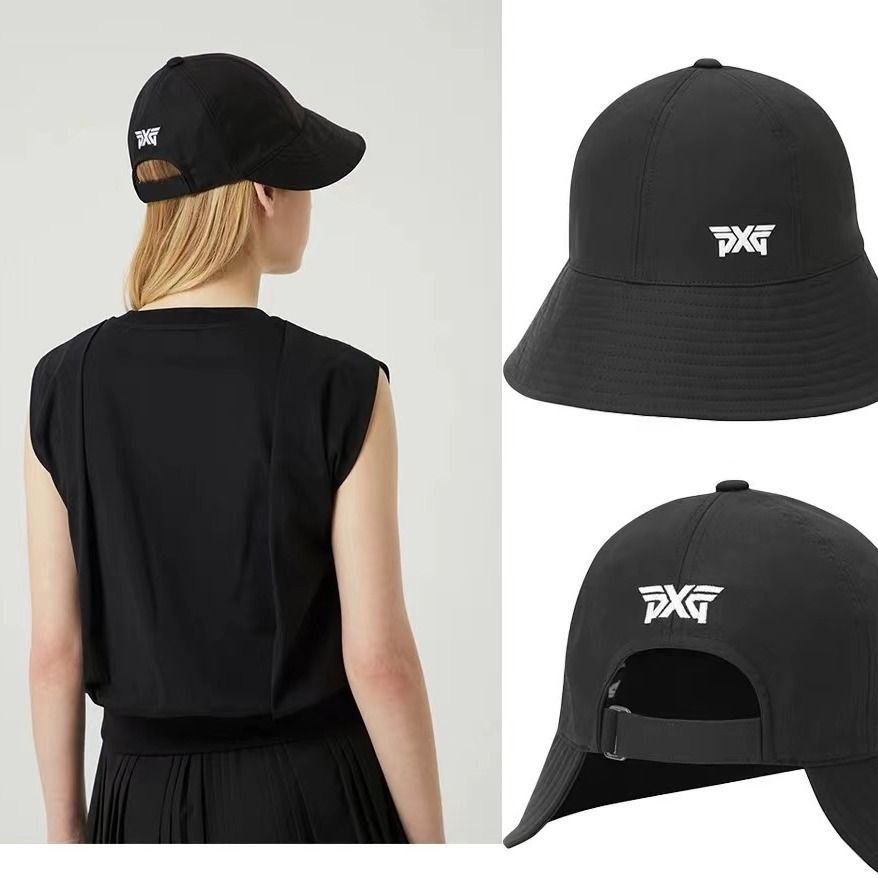 PXG Korea Golf Hats - 4 types (Bucket Cap, Visor, Cap, Bucket Wide) sunscreen trendy shades
