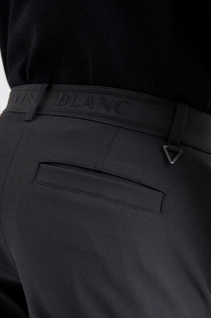 LANVIN BLANC Men's Golf Straight Pants 24 FW Sports Trousers