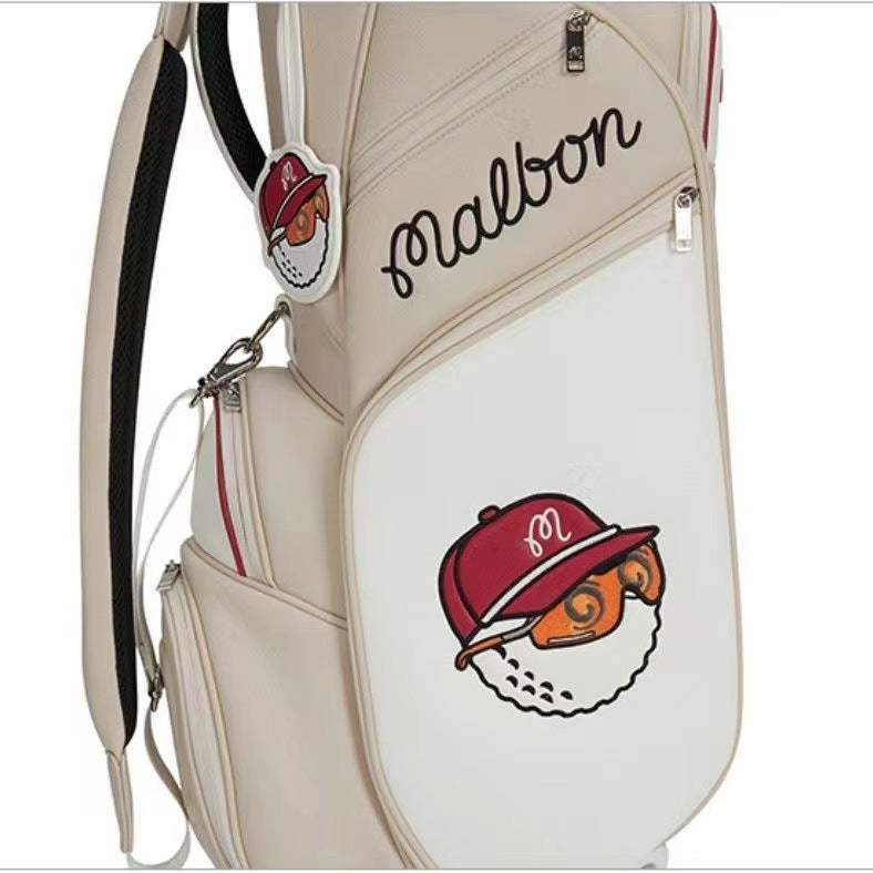 New Malbon Korea Golf Bag Trolley with Wheels for Men and Women