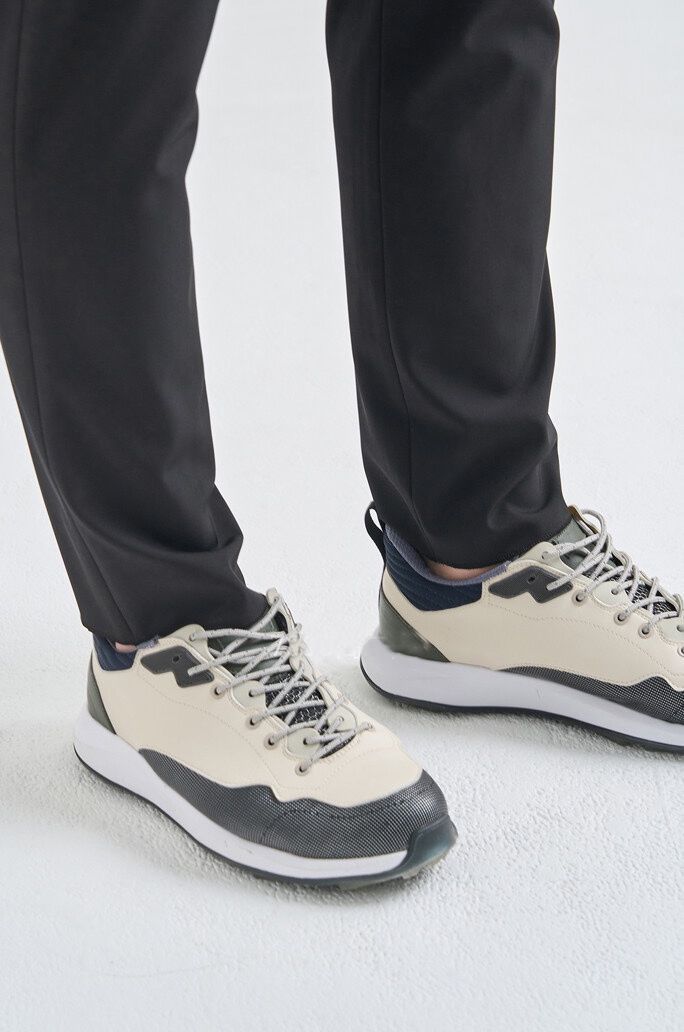 LANVIN BLANC Men's Golf Straight Pants 24 FW Sports Trousers