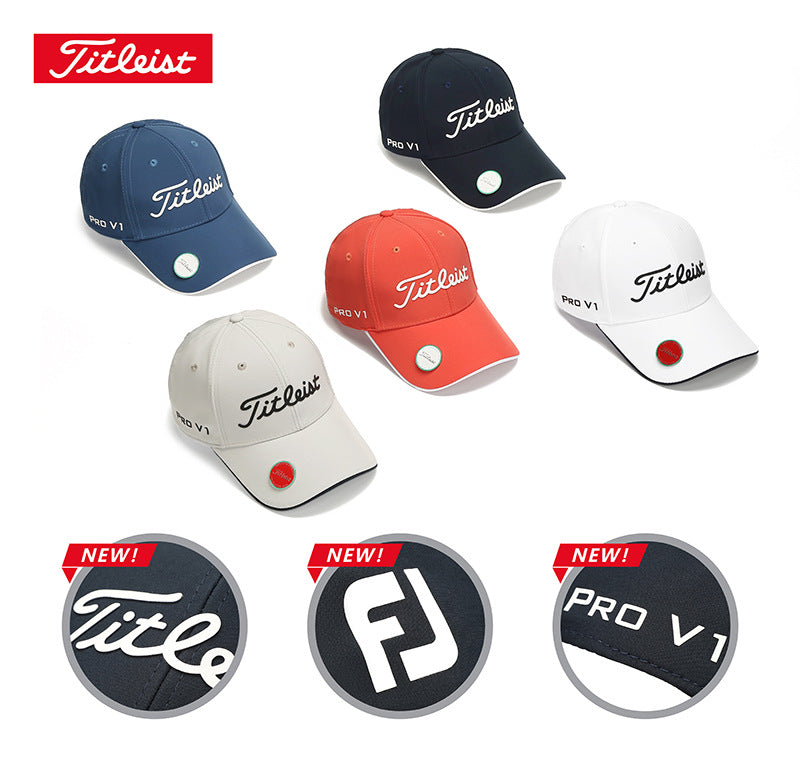 Titleist Golf Cap Unisex Quick-Drying Breathable Casual Sun Hat