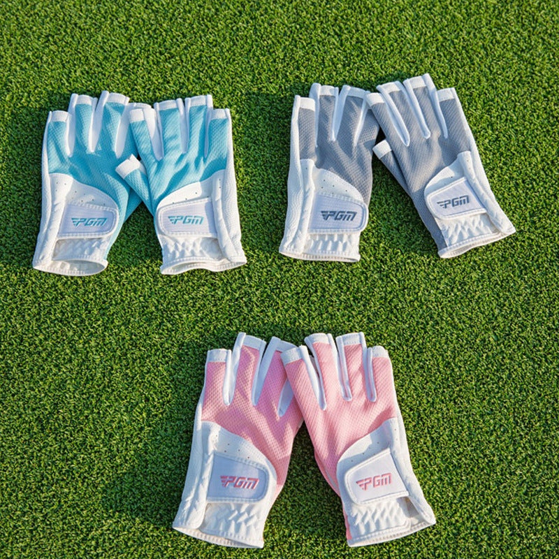 PGM Ladies Golf Gloves Fingerless Gloves Set (Left & Right Hands)
