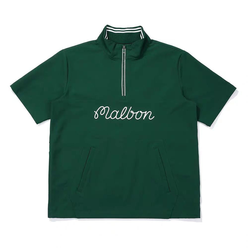 Malbon Korea Men's Travel Back Bucket Anorak shirt