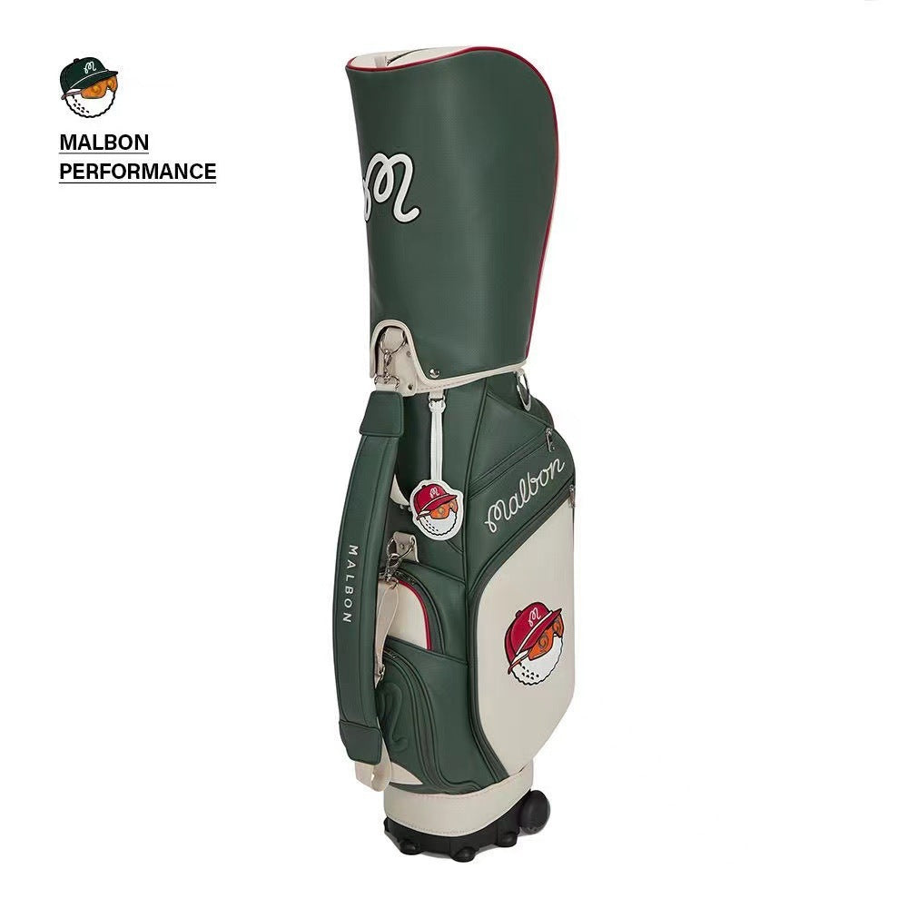 New Malbon Korea Golf Bag Trolley with Wheels for Men and Women