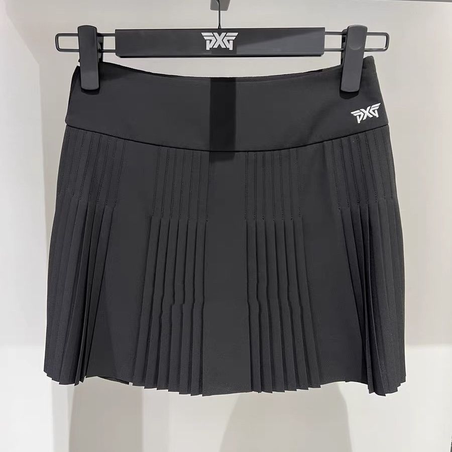 PXG Korea Women's SS Golf Skirt lightweight slim breathable pleated skirt